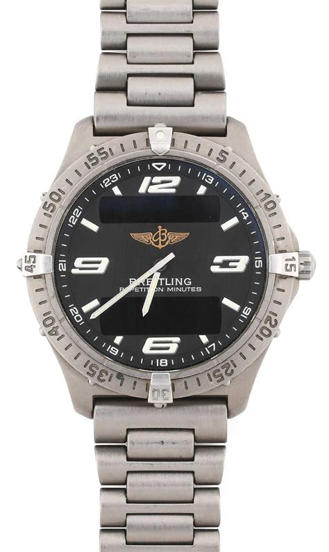 breitling aerospace titanium set time|breitling electronic movement manual.